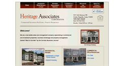 Desktop Screenshot of heritage-associates.com